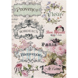 Papel De Arroz CARTELES ROMÁNTICOS