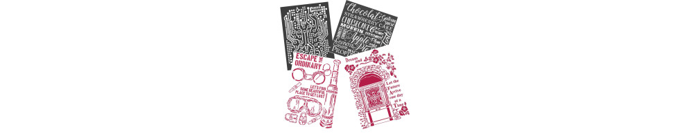 Stencil Stamperia