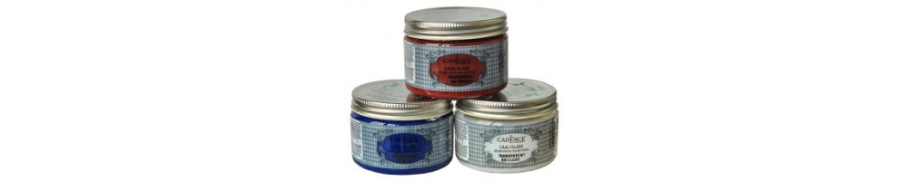 Pasta Relieve Transparente para Vidrio CADENCE